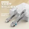 Set grande de cortaúñas de acero inoxidable con apertura única, cortaúñas para uñas gruesas, cortaúñas de boca ancha grande para uñas de los pies duras