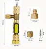 Herramienta de desmontaje de reemplazo rápido de aguja de válvula de núcleo de válvula de aire acondicionado doméstico llave de mantenimiento de aire acondicionado libre de nieve refrigerante