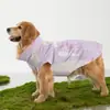 Chaleco refrigerante ajustable de bloques de color para perros grandes, ropa refrigerante para exteriores para perros de tamaño mediano y grande como Border Collies y Golden Retrievers