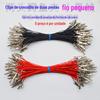 Experimento de Física Fio Clipe de Crocodilo de 2 Cabeças Fio Fino Todo em Cobre Conexão de Circuito Elétrico de Ensino Fundamental Laboratório Alunos