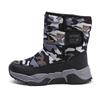 Botas de nieve de algodón de invierno para niños, nuevas, forradas con vellón, de algodón grueso, cálidas, impermeables, antideslizantes para exteriores.