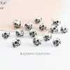 Acessórios para Joias DIY 8mm Contas de Cerâmica Azuis e Brancas Materiais para Colar Feitos à Mão Contas Peroladas Aplique de Jingdezhen Contas de Cerâmica