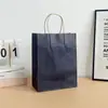 Bolsas de Papel Kraft en Stock con Logo Personalizado para Repostería, Café, Té de Leche, Para Llevar y Bolsas de Regalo para el Festival de Medio Otoño y el Día Nacional