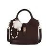 Bolso Cubo Texturizado de Alta Calidad Otoño 2026, Bolso de Mano de Moda Elegante, Bolso Cruzado de Hombro Vintage para el Trabajo