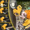 Tesoura de Poda Multifuncional de Comércio Exterior 50mm com Bateria de Lítio e Display Digital para Pomar Doméstico, Galhos Grossos, Tesoura Elétrica Pode Ser Equipada com Hastes de Extensão