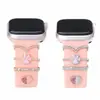 Anillo Decorativo Personalizado para Apple Watch Correa de Silicona Inteligente para Apple Watch Hebilla Decorativa Clavo Decorativo