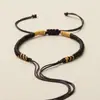 Cuerda Roja Semi-Terminada Trenzada Cuerda de Mano Bebé Niños Estudiante DIY Joyería de Cuentas Portátil Accesorios Pulsera Año Animal