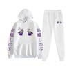 Sudaderas con capucha para pareja de Demon Slayer Ghost Blade transfronterizas, conjunto de dos piezas para hombre y mujer