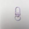 Venda Direta de Fábrica Chaveiro de Liga de Zinco Fivela Pequena de Porta de 3 Pontos Fivela Pequena de Porta Colorida Pintada DIY Fivela de Cachorro Pintada