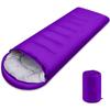 Saco de Dormir para Adultos para Exterior Transfronterizo, Universal para Todas las Estaciones, Saco de Dormir Portátil para Camping, Saco de Dormir Tipo Sobre de Algodón Hueco Engrosado