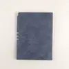 Cuaderno A5 Suave de Cuero Estilo Bolígrafo-Insertar, Piel Sintética PU para Notas de Reuniones de Oficina de Negocios, Diseño Clásico Estampado, Venta al por Mayor de Fábrica