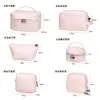 Bolsa de Cosméticos de Mão de Cetim com Bolinhas de Strass e Céu Estrelado Personalizável Bolsa de Armazenamento de Grande Capacidade de Alto Valor Necessaire
