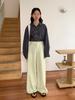 Amor y Nancy Trece Líneas Verano Original Nuevo Estilo Coreano Casual Amigable con la Piel Recto Caída Pantalones Casuales 22412