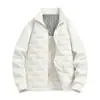 2025 Nueva Chaqueta de Plumas para Hombre Tres en Uno Otoño e Invierno Impermeable y Cortavientos Chaqueta Cálida con Forro de Plumas para Mujer