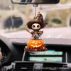 Pingente de carro de Halloween transfronteiriço criativo abóbora jack vampiro decoração chaveiro espelho retrovisor pingente de festa