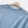 Top de verano nuevo para mujer, de manga raglán estilo vintage, tejido, de manga corta, cuello redondo, holgado, camiseta fina y sencilla