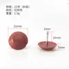 Pies Niveladores de Nylon para Muebles Plástico a Prueba de Humedad Elevadores para Patas de Muebles Niveladores de Piso Deslizantes para Sofá Armario Pies para Altavoces