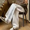Pantalones de Chándal Sueltos Rectos Nuevos para Hombre Otoño/Invierno 2026, Joggers para Pareja con Estampado de Letras, Pantalones Largos Casuales de Talla Grande