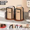 Nuevo Dispensador de Vasos Desechables Soporte de Vasos de Papel para Escritorio Soporte de Vasos de Madera Maciza para Vasos Vasos de Café Vasos de Té Soporte de Vasos Simple