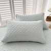 Funda de Almohada Protectora de Tres Ardillas Capa de Aislamiento Funda de Almohada Acolchada Anti-Suciedad y Anti-Escupitajo 48X74cm Impermeable