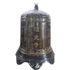 Calibre 1.12m Templo Reloj de Cobre Campana de Producción Forma de Boca de Campana Reloj Grande de Cobre Fabricante Jirui Tallado en Cobre