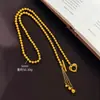 Colar com Contas de Pérolas do Mar do Sul Lisas Redondas, Fecho de Coração Ot, Pingente de Franja para Mulheres, Banho de Ouro, Mesmo Estilo das Lojas de Ouro, Design de Nicho