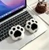 Colgante de Felpa Imitación Piel de Visón Encanto para Bolso Pata Linda Llavero de Coche Accesorio Cadena para Teléfono Encanto de Pata de Gato para Bolso