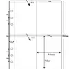 Álbum de cartões transparente estilo coreano A5 com asas de anjo, planner fosco feminino, armazenamento de quatro compartimentos para photocards de ídolos