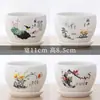 Maceta para Suculentas Cerámica Simple Tamaño Grande Zisha Barro Grueso Personalizada Creativa Maceta para Plantas Pequeñas de Interior Suculentas Calibre Grande