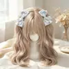 Pinza para el pelo de color liso estilo coreano con lazo fruncido para niñas, pinza superior elegante para peinados semirecogidos estilo princesa