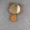 Pente de Massagem com Almofada de Ar de Sândalo Dragão e Fênix Pente de Massagem Cartoon Feminino Pente de Raposa Fofa Espelho Pente de Cabeleireiro Massagem de Tendões