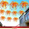 Fuegos Artificiales de Boda, Globos, Decoraciones para Jardín Rural, Montaje de Habitación de Boda, Escenario Montado, Guirnalda para Patio de Casa Autoconstruida