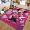 Alfombra de dibujos animados especial transfronteriza Mickey para habitación infantil, manta grande para dormitorio junto a la cama, alfombrilla manta súper suave anticolisión