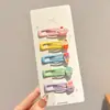 Pinzas para el pelo BB dulces y coloridas para niñas pequeñas, pinzas para el pelo infantiles, lindos pasadores de estrella para bebés, pinzas laterales de dopamina, accesorios para el cabello