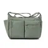Bolso Cruzado Casual Ligero y Sencillo Transfronterizo para Hombres y Mujeres, Nuevo Bolso de Hombro Resistente al Agua de Gran Capacidad con Múltiples Bolsillos