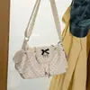 Bolso Bandolera Suave y Dulce con Adorno de Encaje para Niñas, Perfecto para Compras Diarias y Salidas, Creando un Ambiente Elegante