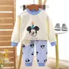 Novedad Otoño/Invierno 2026 Conjuntos de Ropa Interior para Niños, Ropa y Pantalones de Algodón Puro para Niños y Niñas de Otoño, Ropa para el Hogar de Bebé, Disponible para Dropshipping