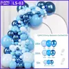 Diseño de evento de fiesta temática de traje de globo transfronterizo, decoración de cumpleaños de boda, decoración de ceremonia de boda, cadena de globos