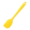 Espátula de Silicone Integrada Doméstica para Assar, Faca para Misturar Creme, Ferramenta para Espalhar Sobremesa Bolo Nougat Queijo