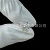 Pendientes de Titanio F136 con Zirconia en Forma de Gota de Agua, Tallado Fino de Flor de Cerezo, Piercings de Labio, Joyería de Repuesto para Piercing Interno en Espiral