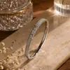 Pulsera de Lujo Cielo Estrellado Ultra Brillante con Circonitas, Elegante Brazalete de Moda con Hebilla Delgada, Sencillo y Versátil para el Uso Diario