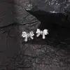 Amor Zircón Forma Especial Lazo Hebilla de Auricular Auriculares Bluetooth Inalámbricos Hebilla de Oreja Desmontable Decoración de Hebilla de Diamante Moda