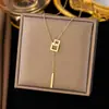Collar con Colgante de Textura de Puntos y Diseño de Estrella de Mar, Best-Seller Transfronterizo Europeo y Americano, Simple, de Nicho, Personalizado, No se Desvanece, para Mujer