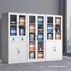 Archivero de Oficina, Gabinete de Metal, Gabinete Bajo, Archivero para Datos Financieros, Gabinete de Almacenamiento de Pie con Cerradura, Gabinete Lateral para Escritorio de Computadora