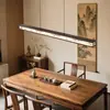 Patrimônio cultural tradicional escultura em cobre pintura de paisagem novo estilo chinês lustre longo para hotel, villa, balcão de bar, sala de chá, recepção e restaurante