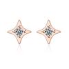 Aretes de Estrella Estilo Coreano para Mujer, Diseño Elegante y Nicho, Aretes Pequeños y Sencillos de Estrella de Cinco Puntas, Modelo Nuevo 2026