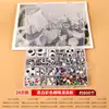 Accesorios de pegatinas de ojos pequeños de animales hechos a mano móviles en blanco y negro con adhesivo trasero decoración de material de globo ocular de juguete diy