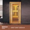 Habitación de sauna de madera maciza habitación de ondas de luz infrarroja lejana habitación de vaporización de sudor calefacción con placa de cristal de carbono multifuncional absorción de sudor bueno