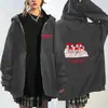 Sudadera con cremallera temática de la tripulación del World Tour 2026, mercancía de BTS, sudadera de corte holgado