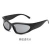 Óculos de proteção GLAZZY para ciclismo masculino e feminino, óculos de sol para esportes ao ar livre com proteção UV, óculos de tendência europeia e americana